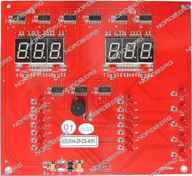 плата (5509092) дисплея для 4524e, 4524c nordberg b-01-1210002