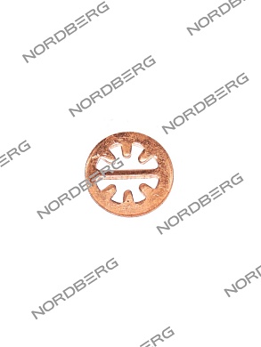 nordberg запчасть шайба медная 31 для стойки n3405 (2019)
