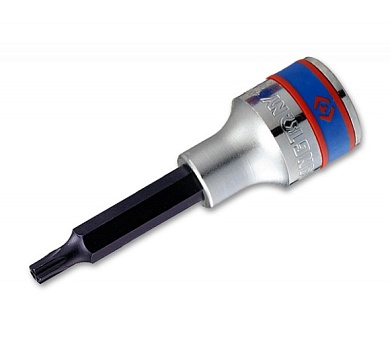насадка (бита) торцевая king tony 403720 torx с отверстием   t20h