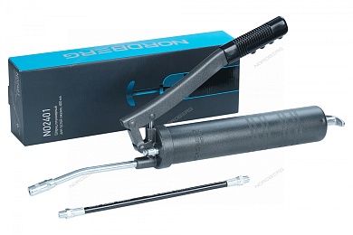 шприц плунжерный для густой смазки, 400 мл nordberg no2401