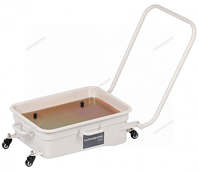 емкость для сбора масла на колесах 65 литров nordberg no2364