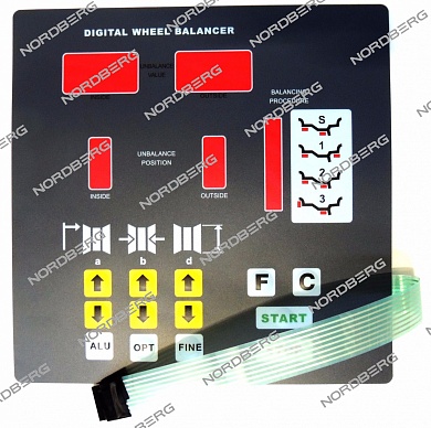 клавиатура для 4523c nordberg x000332(500-29) клавиатура для 4523c nordberg x000332(500-29)