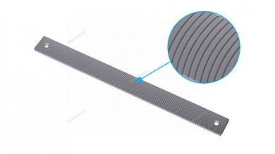 рихтовочное полотно 350х35 мм, шаг 2,8 мм/9tpi(9 зубьев на дюйм), толщина 5 мм nordberg st015(mt)