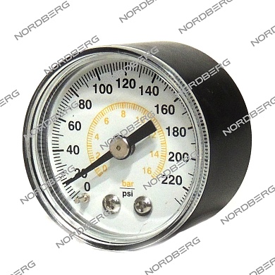 манометр  фильтр-группы nordberg ct-f-2000003