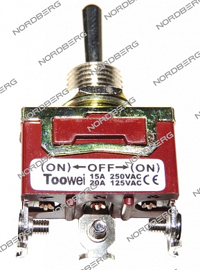 тумблер управления зажимами электрический nordberg 606 для 46trke