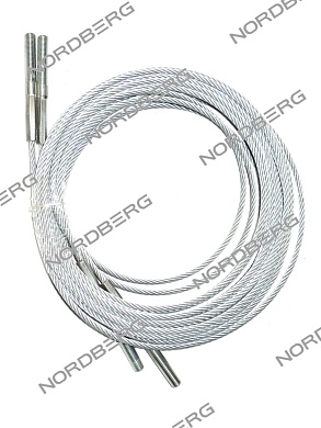 трос для n4120h1-4t 4000 мм (l=11000мм) (2 шт/комплект) new