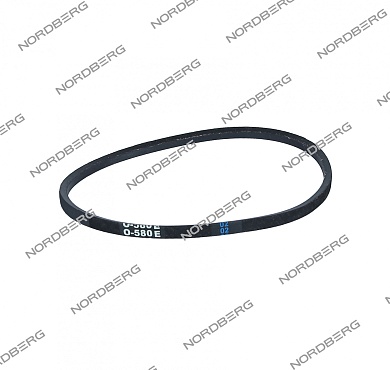nordberg запчасть ремень o-580 e для nd1660