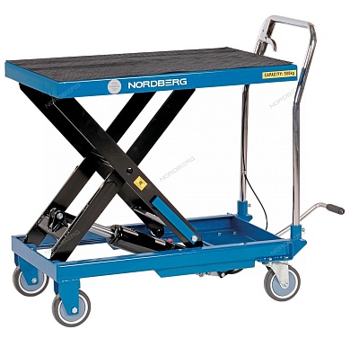 стол подъемный гидравлический 500 кг nordberg n3t501
