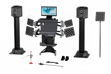 стенд сход-развал 3d для грузовых авто, серый nordberg c804 truck (7015)