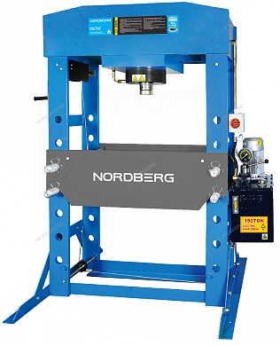 пресс электрогидравлический 150т (с опорными блоками) nordberg n36150e