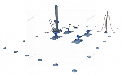 стапель напольный без платформы nordberg bas14e без коробки