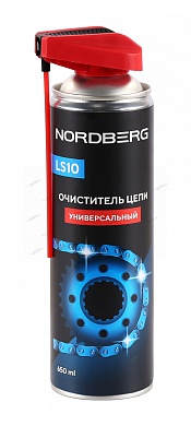 очиститель цепи ls10, аэрозоль, 650 мл nordberg ls10-650