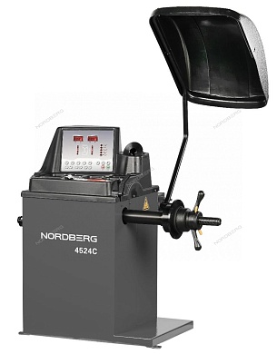 станок балансировочный с ручным вводом параметров, серый nordberg 4524c(g)