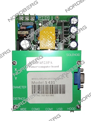 плата питания+плата управления для 4523p/4523pa (комплект) nordberg 4523p#p+mboard