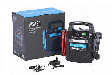 пусковое портативное устройство 12/24 в, 2*22 а·ч nordberg wsa35