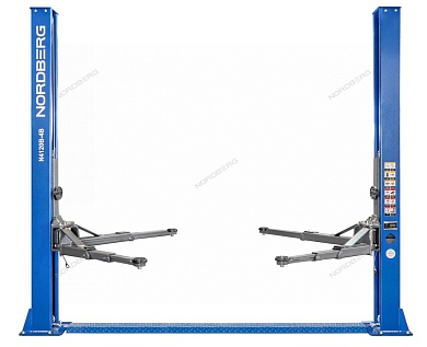 подъемник двухстоечный 4 т, 220 в, синий nordberg n4120b-4b_3+2_220