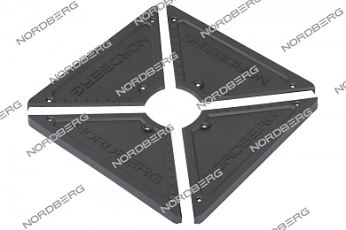 накладки пластиковые на стол 24'' для 4639 (комплект) nordberg 01-00002299