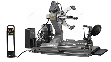 станок шиномонтажный для грузовых автомобилей 14"-26", двухскоростной, 380v, серый  nordberg 46trk26