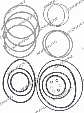ремкомплект для пресса n36150e nordberg 000011374
