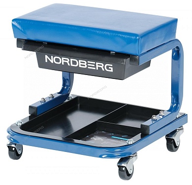 сиденье ремонтное на колесах с выдвижным ящиком nordberg n30s1