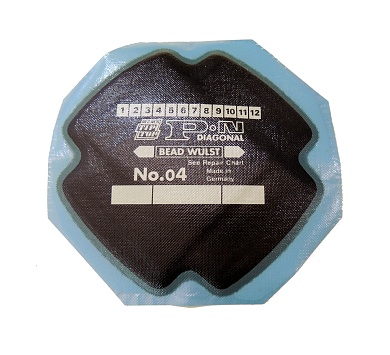 clipper заплата 512 6044 диагональная pn04 120мм