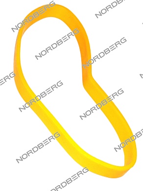 nordberg запчасть ремень (желтый) для nl1