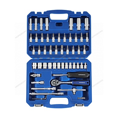 набор инструментов, 52 предмета nordberg 2296052c