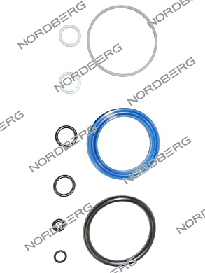 nordberg запчасть прокладок комплект для n3205n
