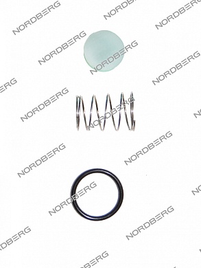 ремкомплект обратного клапана для nce50/410v nordberg nce50/410v#rkcv