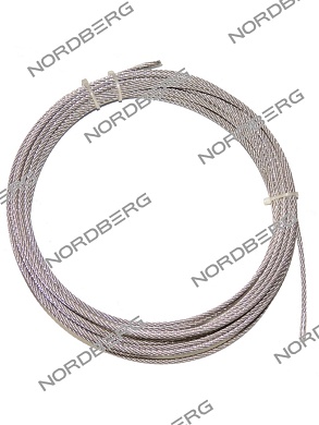 nordberg запчасть тросик стопора n4123a-4,5t