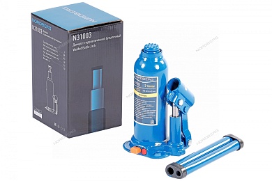 домкрат бутылочный, 3 т nordberg n31003