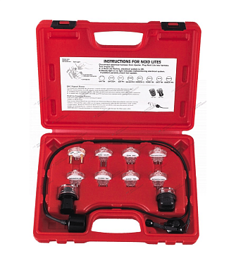 набор индикаторов для проверки сигналов электронных систем впрыска, 11 пр. в кейсе