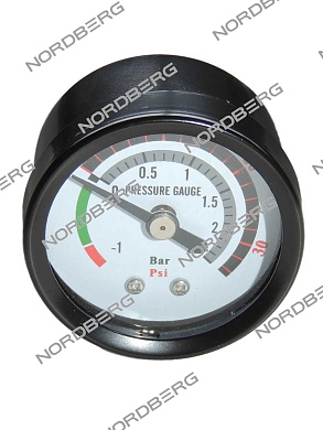манометр давления в баке x000653 для nordberg 2379-c, 2379-bc
