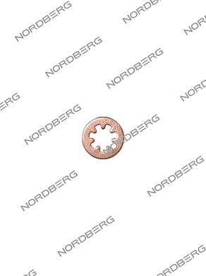 nordberg запчасть шайба насоса медная n3630a