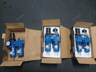 фильтр воздушный с редуктором и лубрикатором, 1/2", 3000 л/мин rm 8414