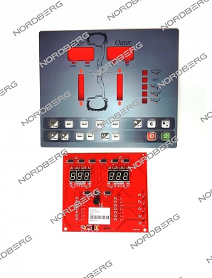 дисплей с клавиатурой всборе для 4524c nordberg b-01-1210002+b-01-1210003