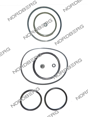 nordberg запчасть ремкомплект rn3132 прокладок для домкрата n3132