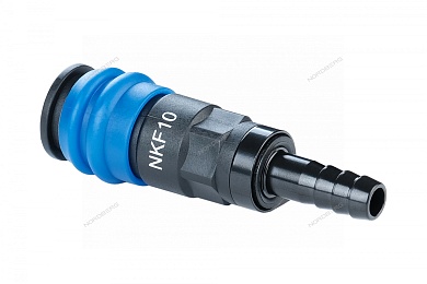 разъем композитный "мама" быстросъемный - елочка ø 10 мм nordberg nkf10