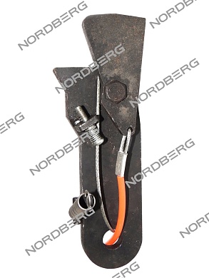 nordberg запчасть стопор в сборе для n4120a-4t