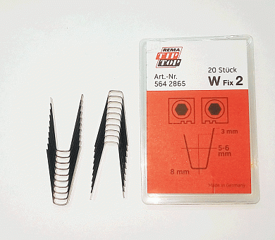 tip-top набор лезвий 564 2865 w2 (20шт.)