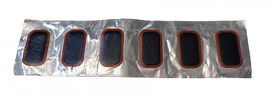 clipper набор заплат p1104 камерные на фольге 24*45мм (овал) (100шт.)