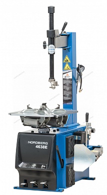 станок шиномонтажный 380v п/автомат, односкоростн, зажимы 12-24" nordberg 4638e_380v