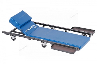 лежак подкатной с подъемным подголовником и магнитными лотками nordberg n30c6