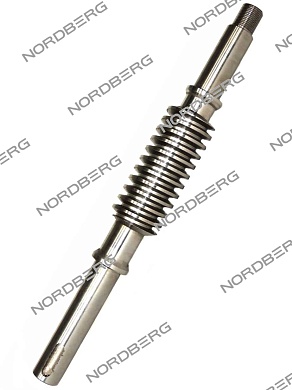 вал червячный металлический для 46trke42 nordberg 46trke42#308