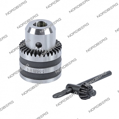 патрон сверлильный под ключ b16 для nd2053p, nd2554p, nd25116p,  nd2053pv, nd2554pv, nd25116pv