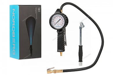 пистолет профессиональный для подкачки колес, универсальный для легковых и грузовых авто nordberg ti81