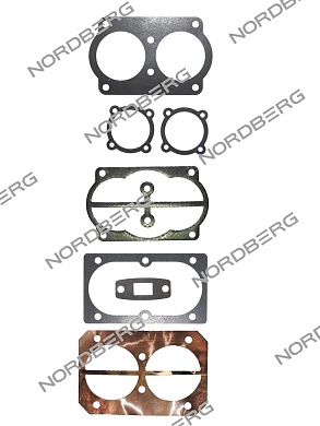 nordberg комплект прокладок для головки nce100/520 (new)