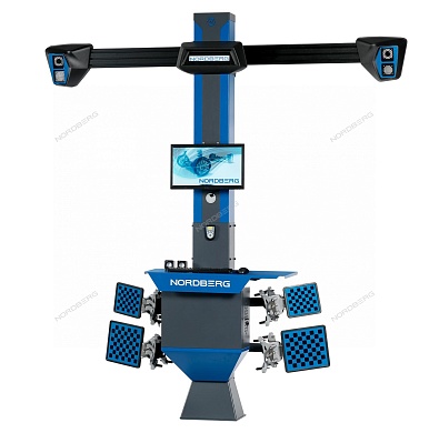 стенд сход-развал 3d для ям и подъемников nordberg c802_синий