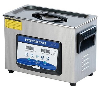 ультразвуковая ванна с подогревом, 4,5 л nordberg nu45d