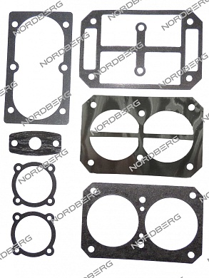 комплект прокладок для головки nce100/520 nordberg nce520#rk